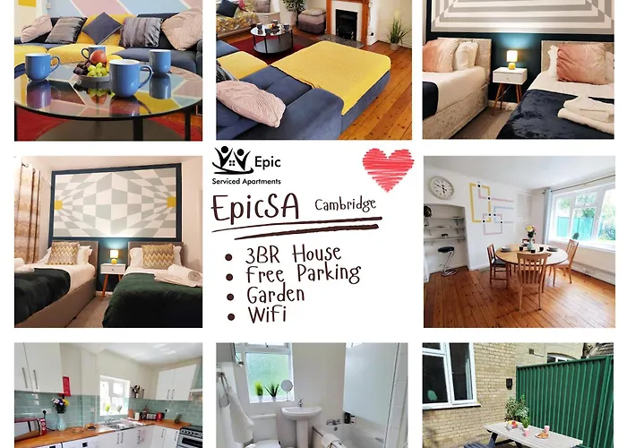 Epicsa - Corporate & Family Stay In 3 Bedroom House With Garden, Free Parking